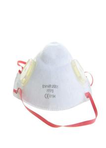 Wholesale 4 Ply Antibacterial Face Mask Breathable With Two Valves / Red Head Straps from china suppliers