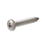 Cross Recessed Pan Head Stainless Steel Self Tapping Screws Zinc Plated Type