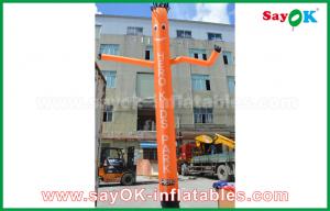 China Mini Air Dancer Red / Orange / Blue Inflatable Air Dancer / Sky Dancer With With CE Blower For Outdoor Advertising on sale