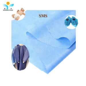 Wholesale Surgical Drapes SMS Non Woven Fabric For Medical Gowns And Clean Air Suits from china suppliers