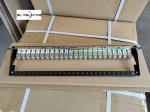 STP FTP Patch Panel Cat 7 24 Port Full Loaded Shielded 19 Inch Patch Rack