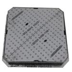 Heavy Duty Telecom Manhole Cover EN124 D400 Ductile Iron 800mm