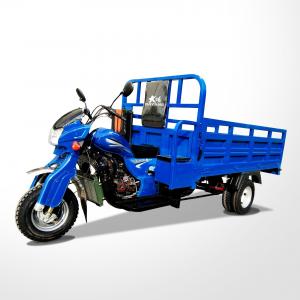 China Comfortable 3 Wheel Cargo Tricycle Motorized Fuel Motorcycle with 50*100 Chassis on sale