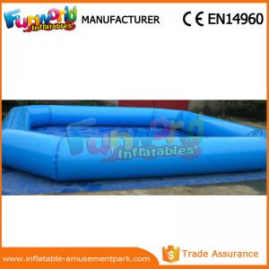 China Circle / Square Large Adult Inflatable Swimming Pool Commercial Inflatable Water Pool on sale