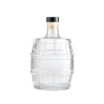Clear Glass Large Round Bottles 500ml 1000ml 1500ml for Wine Whiskey Vodka