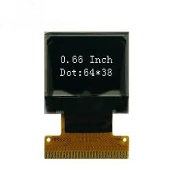 Wholesale Mini Monochrome Passive Matrix 0.66'' OLED Display 64X48 Dots Module from china suppliers