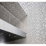 Curtain Wall Aluminum Profile Material Fluorocarbon Engraved Aluminum Veneer