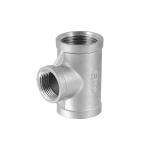 Stainless Steel Fittings Connector Joint NPT BSPT Reducer Tee Cross Conical