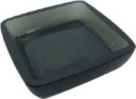 Bathroom Supplies Crystal Glass Soap Dish Rectangular