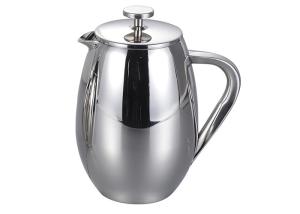 Wholesale Pear Shape Double Wall Tea &amp; Coffee Maker French Press Coffee Plunger 34oz from china suppliers