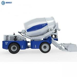 Wholesale Harvest HY350 4 Wheel Drive 3.5m3 8 Ton Self Load Concrete Mixer Truck from china suppliers