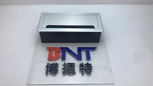 Wholesale aluminum table top mount plug outlet/aluminum decorative wall panel multimedia socket from china suppliers