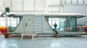 Wholesale 11.5*3.3*3.2m Space Capsule House Office Environmentally Friendly Luxurious Modern Prefabricated House from china suppliers