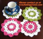 Embroidery Lace Collar Applique Neckline Lace Crochet Flower Motif Patchwork