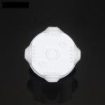50x50mm ABS Electronic Junction Box Hole With Rubber Stopper Sealed Box