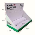 OEM ODM Counter Cardboard Book Display Boxes Glossy Varnishing