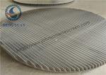Professional 304 Stainless Steel Wedge Wire Screen For Industrial 500mm Length