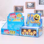 Corrugated display, customized stationery packaging box, cartoon fashion display