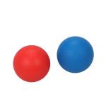 Weight 290g Sports Massage Ball , Peanut Lacrosse Ball Non Toxic Customized Logo