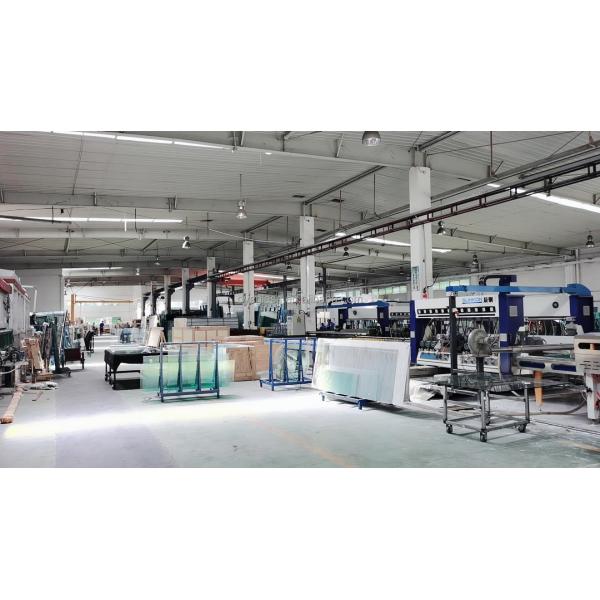 Modern Modular Soundproof Frameless clear Tempered Office Glass Partition Wall