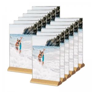 Wholesale Odorless Tabletop Photo Frames A4 A5 A6 Transparent Picture Frame from china suppliers