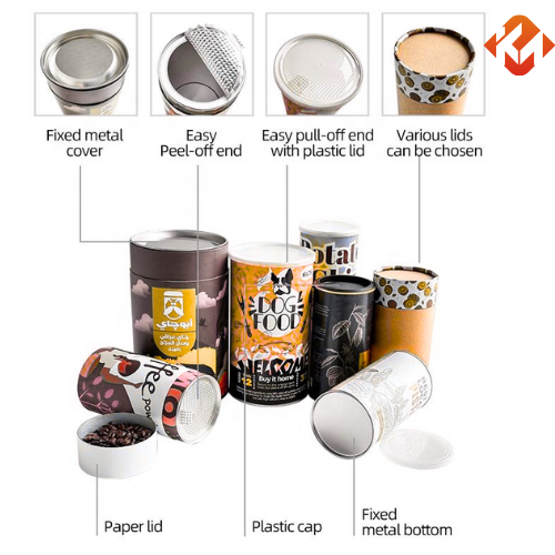 Coffee/Tea Gift/Super Powder/Packaging Tube Food Grade Paper Cylinder Packaging Box