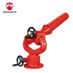 DN80 Hand Wheel Fire Fighting Monitors Water Cannon Fire 304 SS Material