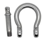 Stainless Steel Polished Screw Pin Bow Shackles Perfect for Heavy Duty