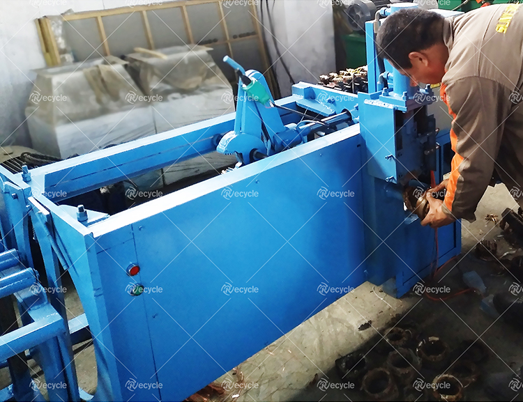 Easy Operation Waste Motor Stator Pulling Machine Copper Coil Pulling Machine