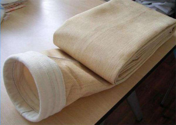 Ferroalloys 300 Degree Dust Collector Bags PTFE Filter Socks For Waste