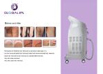 755nm 808nm US08 Hair Removal Equipment , Diode Laser Treatment For Hair Removal