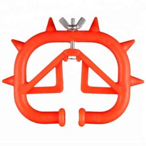 Wholesale Red Plastic Calf Weaner Nose Ring Milk Sucking Preventer from china suppliers