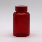 PET Plastic Type 175ML/6OZ Capsule Pill Medicine Bottle with CRC Screw Flip Top