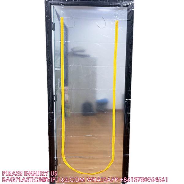 Sewing Zipper Door For Dust Barrier Zipwall Plastic zipper door dust barrier