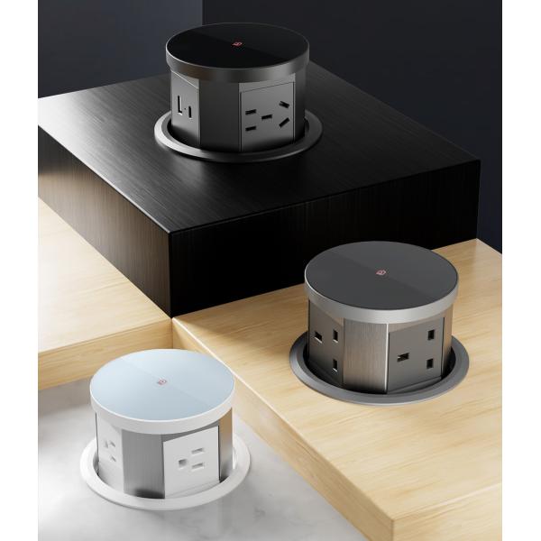 High Quality Waterproof Power Socket Strip Extension UK Standard Plug Socket IP44 Tabletop Design for Easy Use