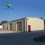 High Strength Car Garage Buildings Wind Resistant Seismic Resistant Metal Car