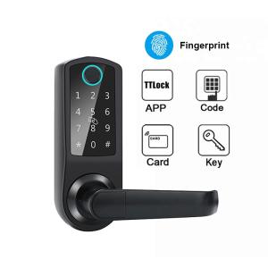 Wholesale Home 30mm Electronic Keyless Door Locks 4xAA Electronic Security Door Locks from china suppliers