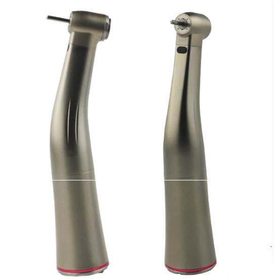 Increasing Speed 1:5 Fiber Optic Dental LED Contra Angle Low Speed Handpiece