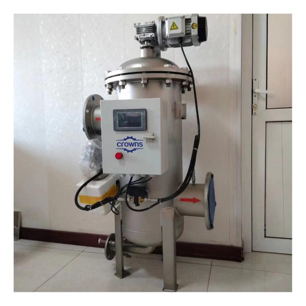 Stainless Steel 304/316 Automatic Self Cleaning Filter for Continuous Wastewater