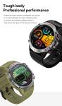 1.43inch HK87 Smart Watch 410mAh Battery AMOLED NFC ECG Monitor