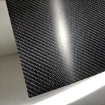 Semi-Flexible Mirror-Like Finish High Gloss Woven Carbon Fiber Sheet
