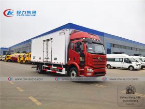 Wholesale 10T FAW 4x2 Refrigerated Van Truck With Carrier Hanxue Thermo King Freezer Unit from china suppliers