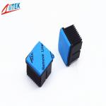 Heat Dissipation 7W Thermal Conductive Silicone Pad For LED Computer Graphics