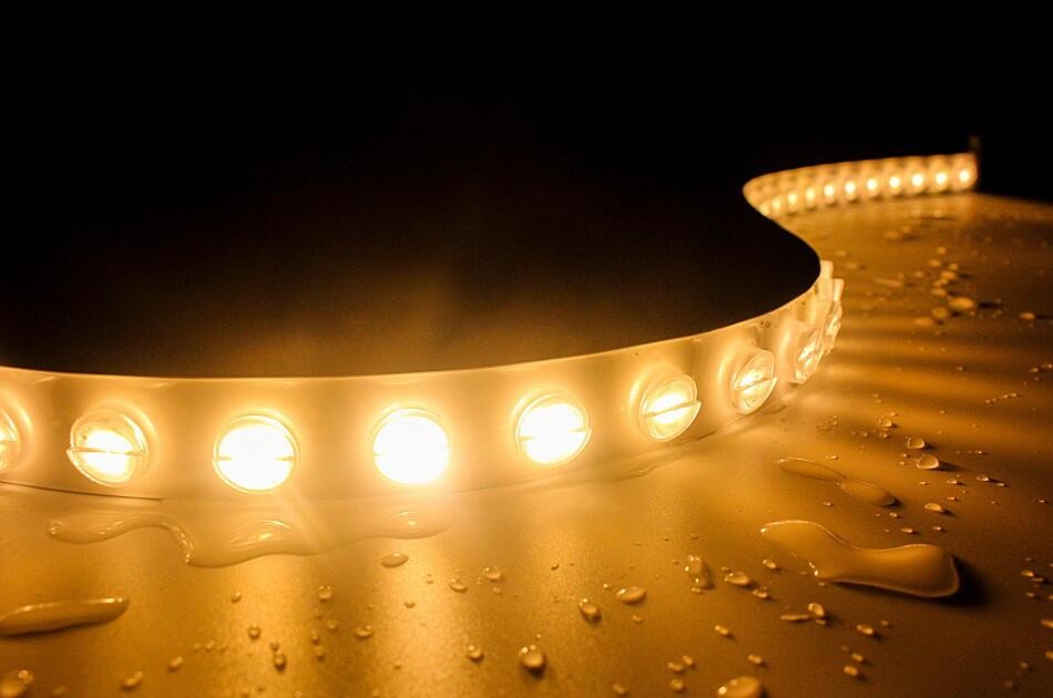 48 LEDS/M IP67 SMD 5050 Flexible Strip Light With Lens Beam Angle
