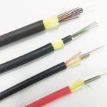 Outdoor aerial overhead G652d fibra optica single mode adss span50 tkf 12 24 48