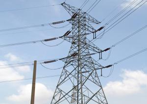 Wholesale ASTM A572 Steel Structure Tower , 10 - 750KV High Voltage Power Tower from china suppliers