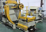 PLC Nc Steel Coil Feeder Straightener For Press Punching , Decoiler And