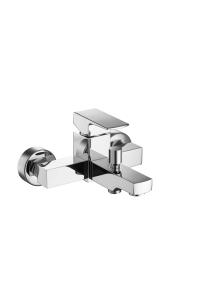Wholesale Corrosion Resistant Brass Wall Mounted Bath Mixer Faucet With One Handles from china suppliers