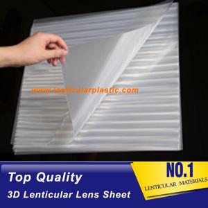 China 3d depth lenticular image sheet clear PET lenticular foils-0.9mm thickness 70 lpi lenticular lens sheet price on sale