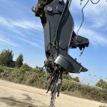 Demolition Hydraulic Excavator Concrete Pulverizer With Leechs